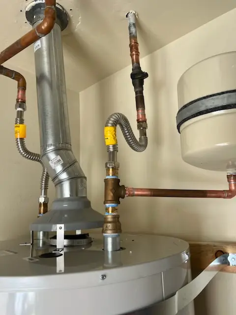 Water heater installation and plumbing repair in Waterman Meadows